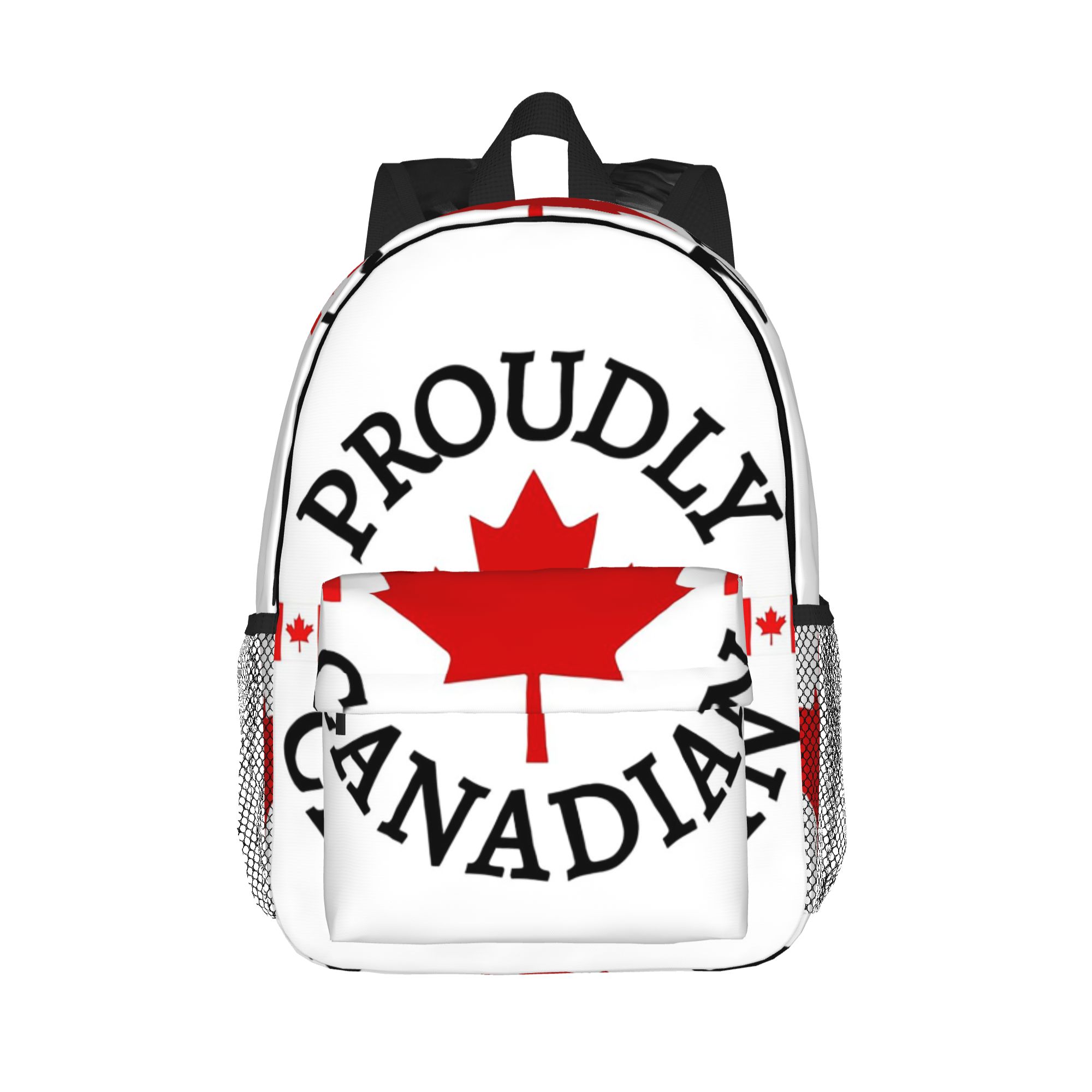 Women Bags Canada - メープルリーフと国旗をあしらった誇り高きカナダ人向けバックパック、ホットセール、デイパック、ブックバッグ、ショルダーバッグ、男性用、女性用、スクールバッグ