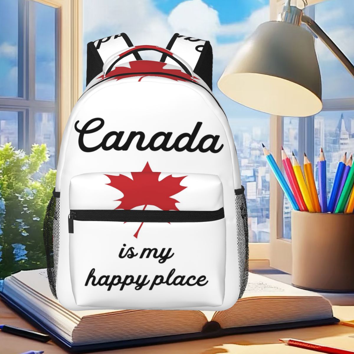 Women Bags Canada - メープルリーフ カナダ カナディアン イズ マイ ハッピー