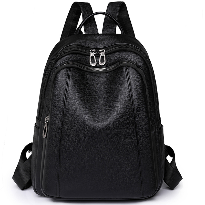 Women'S Xl Bags - 高品質の革のバックパック女性の大容量バックパック財布女性ヴィンテージバッグスクールバッグ旅行 Bagpack レディースランドセル