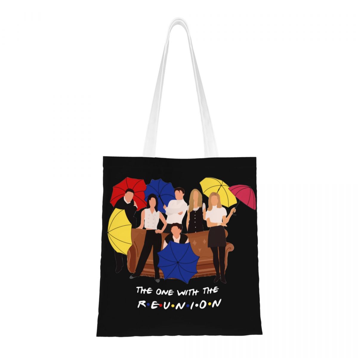 Women Bags Ross - 再会トートバッグ女性ハンドバッグ折りたたみ式大学の友達再会モニカ・ロス・レイチェル・ジョーイ・フィーベルショルダーバッグ食料品バッグ
