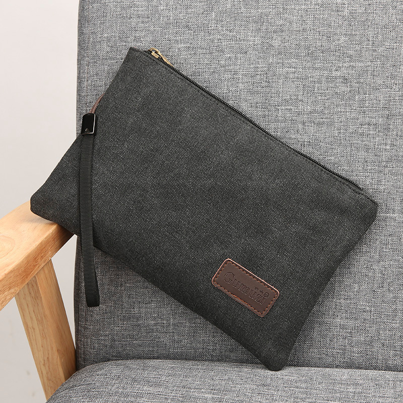 ジッパーリストレットバッグ キャンバス ソフト メンズ デイ - Flap Bag Envelope のレビューと価格