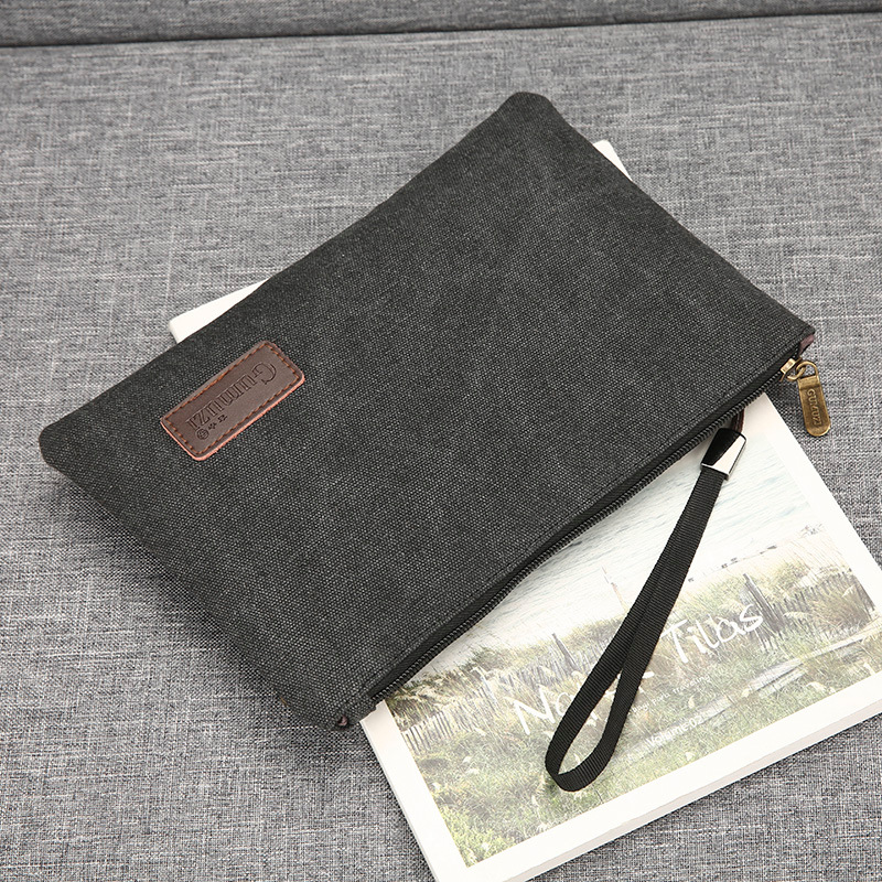 ジッパーリストレットバッグ キャンバス ソフト メンズ デイ - Flap Bag Envelope のレビューと価格