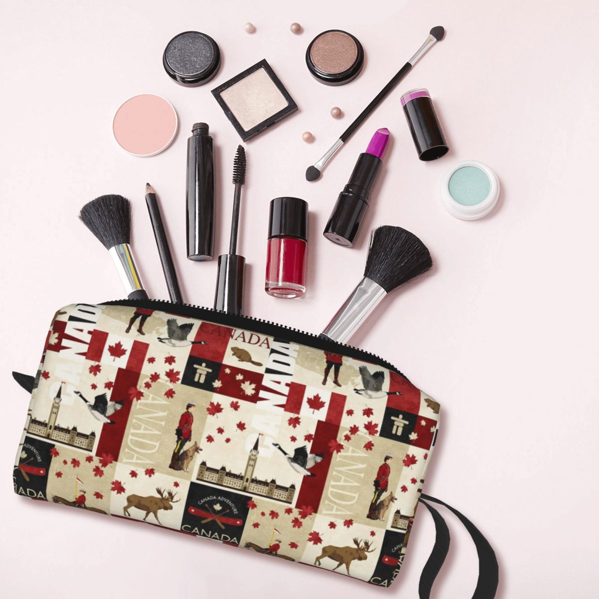 カナダ国旗国家文化鉛筆ケース学生用ペンボックス鉛筆バッグ文具 - Women Bags Canada のレビューと価格