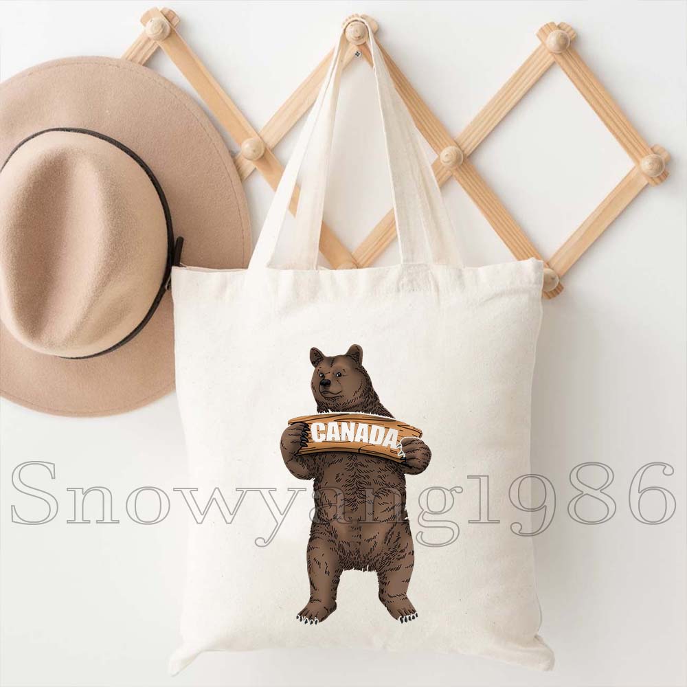 カナダ地図旗ハッピーカナダガールトロント観光ギフト女性男性キ - Women Bags Canada のレビューと価格