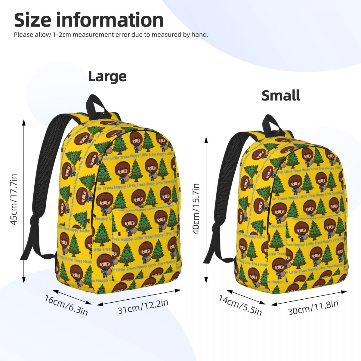 ハッピーリトルツリー (ボブ・ロス) 学生バックパック スク - Women Bags Ross のレビューと価格