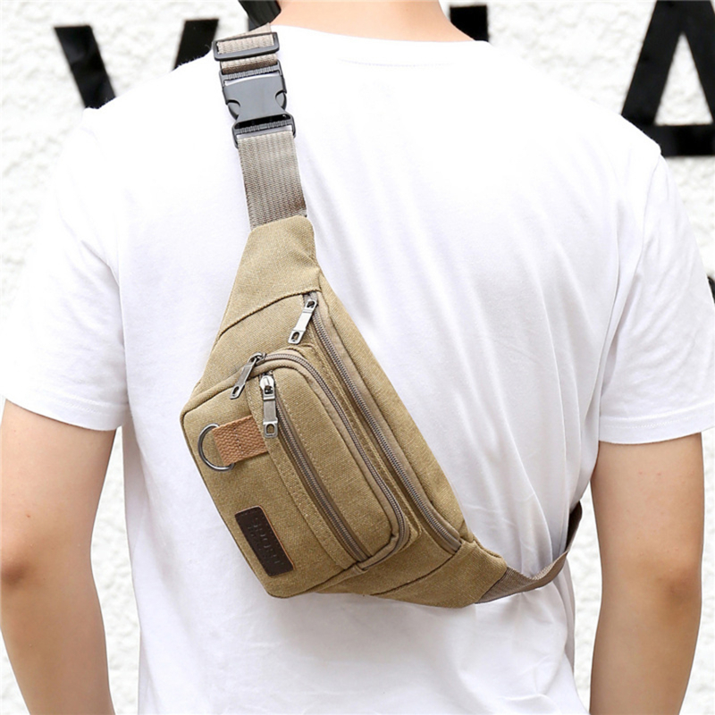 チェストバッグ キャンバス ウエストバッグ レディース メン - Women'S Bum Bags のレビューと価格
