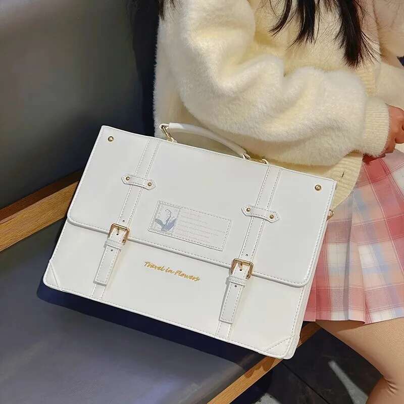 Y2K プレッピースタイル大容量 Ita バックパックロリー - Women'S Xl Bags のレビューと価格