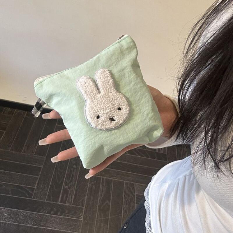 新しいミッフィーのジッパー付きメイクアップバッグ、クリエイテ - Women'S Xl Bags のレビューと価格