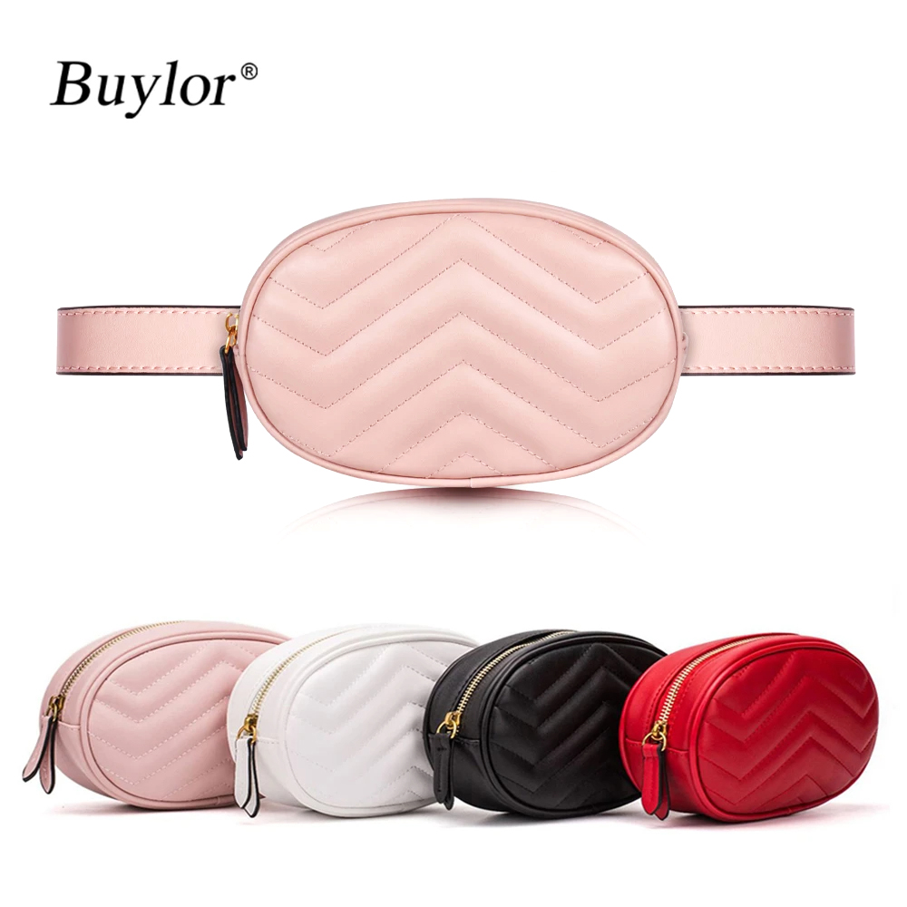 Buylor-女性用PUレザーウエストパック、ベルトバッグ、 - Women'S Bum Bags のレビューと価格