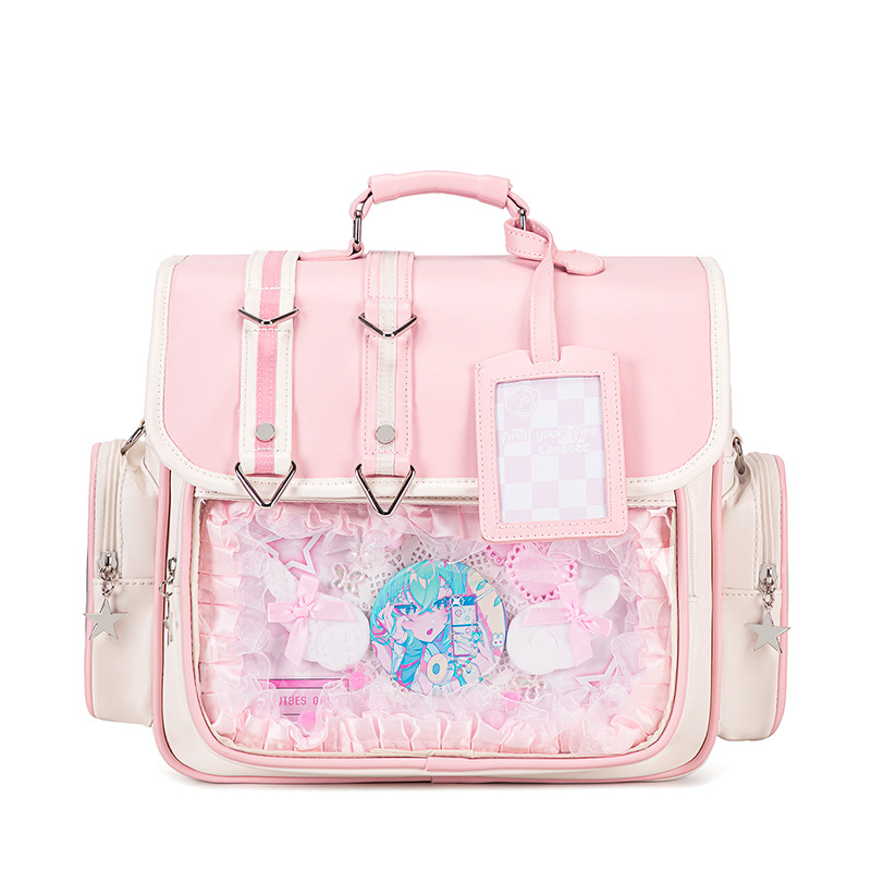 日本のランドセル青少年女子ハンドヘルドブックバッグかわいいバ - Women'S Xl Bags のレビューと価格