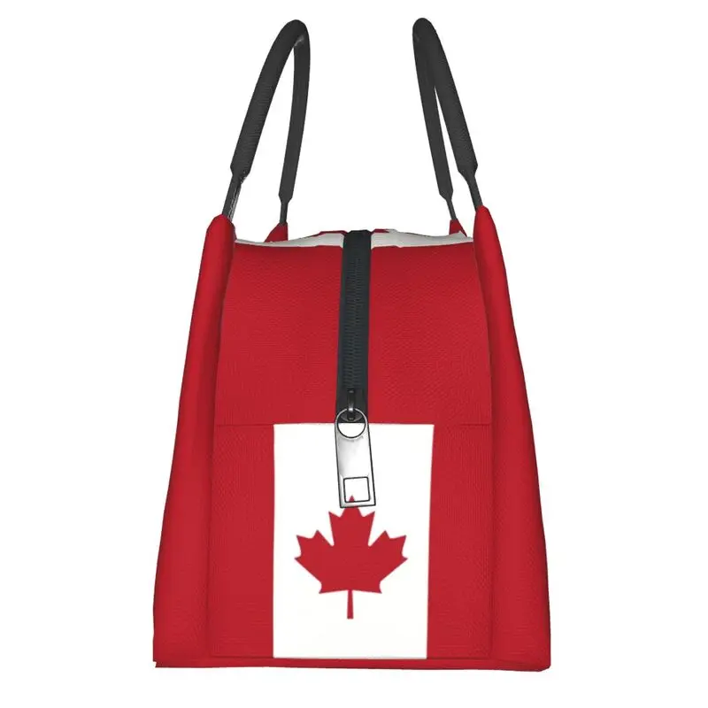 カナダの国旗 断熱ランチバッグ 女性用 ポータブル 愛国心  - Women Bags Canada のレビューと価格