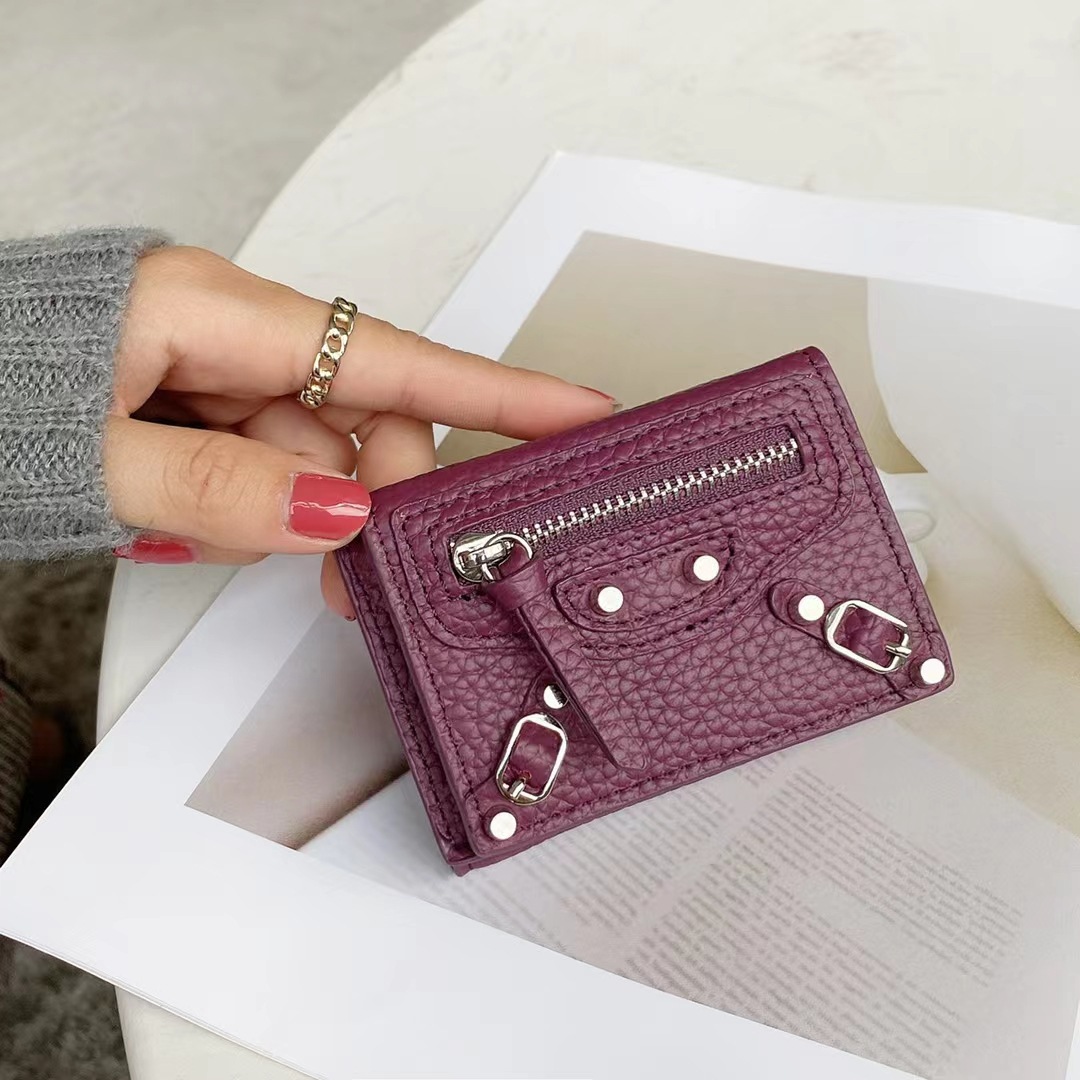 女性用本革財布,フラップ付き小銭入れ,ブランドデザイン,グレ - Women Bags Ck のレビューと価格