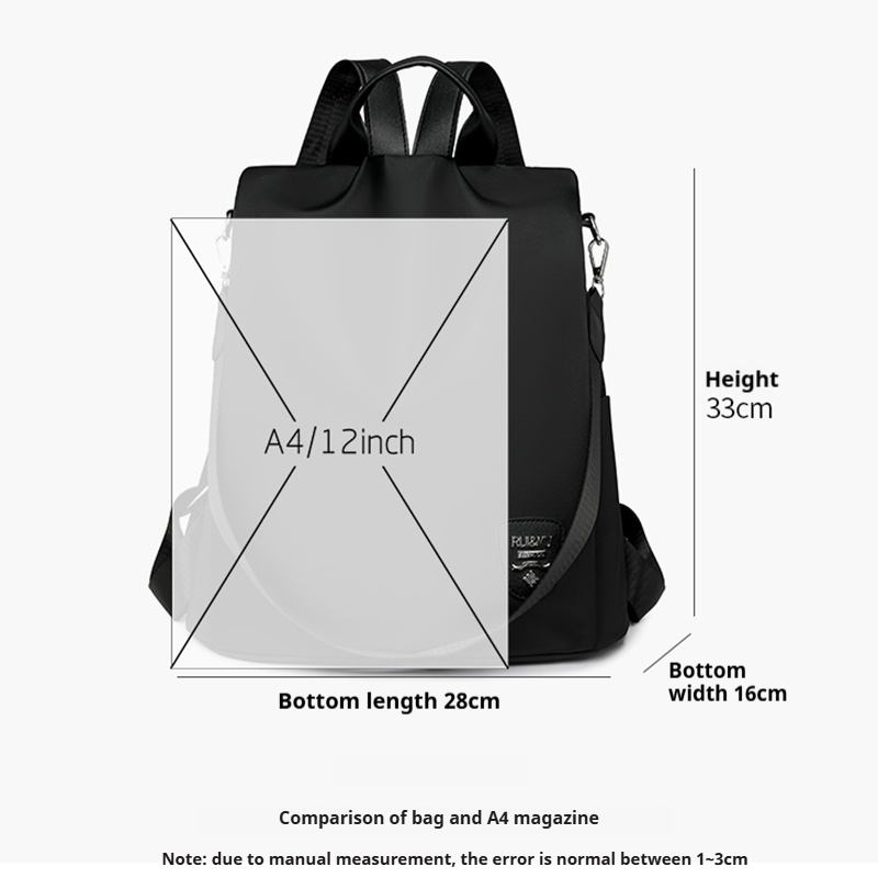 女性用盗難防止バックパック 大容量 旅行用通勤バックパック  - Women'S Xl Bags のレビューと価格