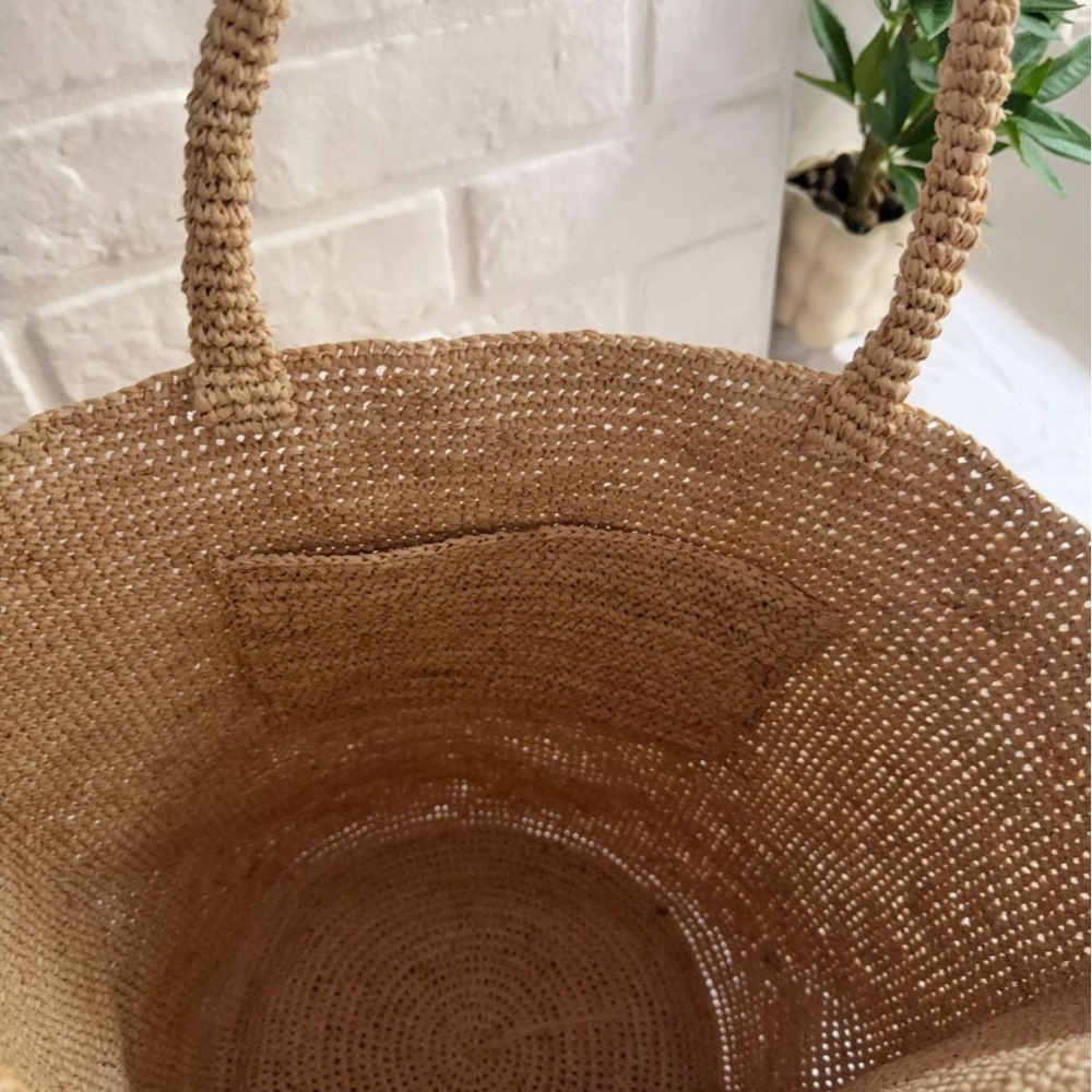新しい高品質ラフィアシンプルハンドバッグクラシック多用途ショ - Women'S Raffia Bags のレビューと価格