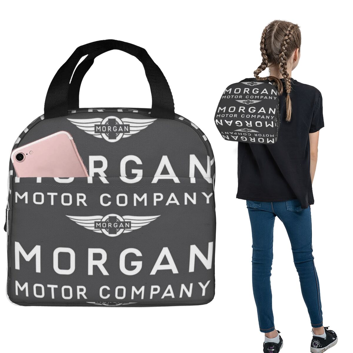 モーガンモーターカーカンパニー 断熱ランチバッグ 女性用 子 - Women Bags Company のレビューと価格