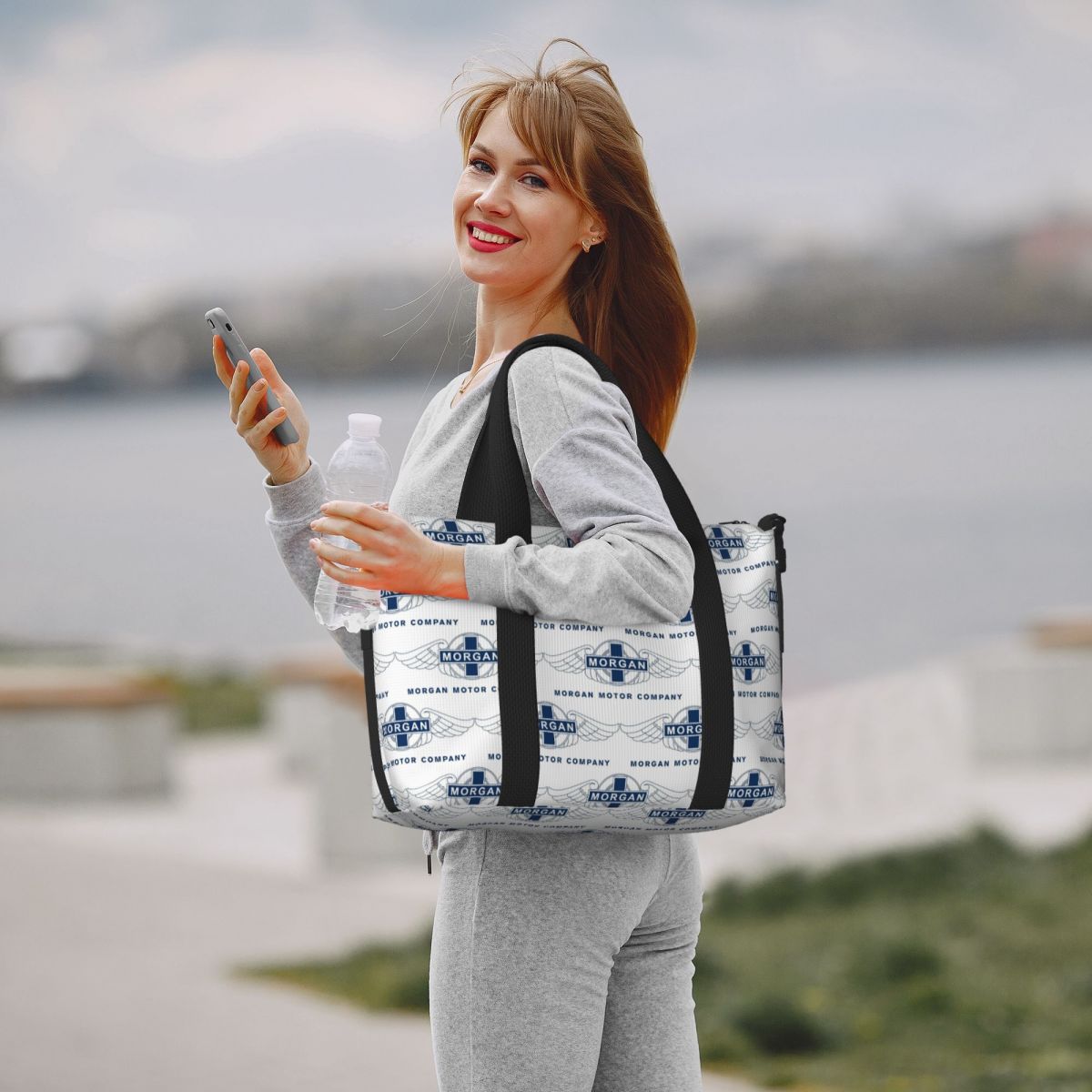 モーガンモーターカーカンパニー ビーチトラベルバッグ 大容量 - Women Bags Company のレビューと価格